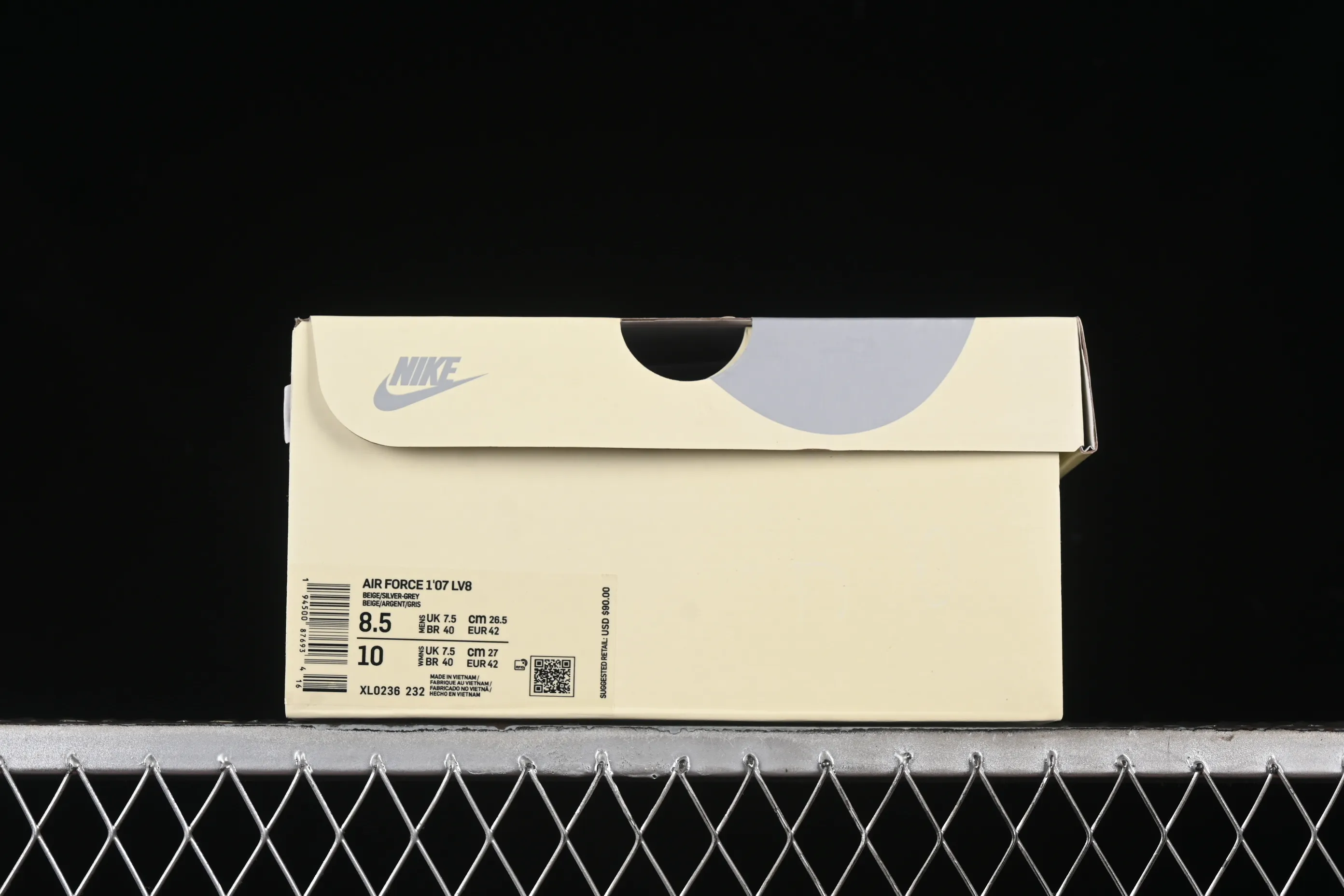 All categories Nk Air Force 1 Air Force series Nk Air Force 1 Mid Air Force mid-top Nk Air Force 1'07 Mid Beige and gray two-color bottom Starry sky Air Force 1 mid-top casual sneakers XL0236-232